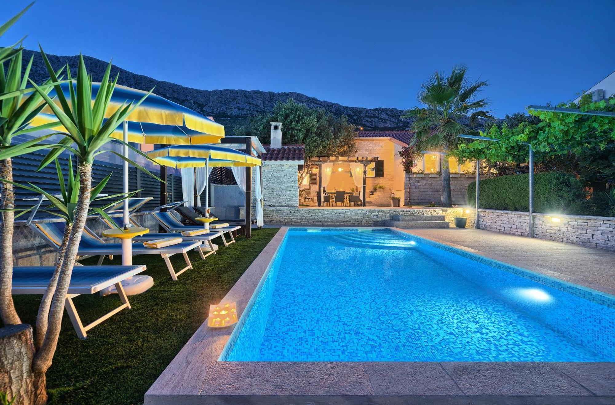 Villa Antea Kastela Bagian luar foto